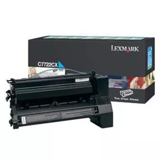 Lexmark C7722CX - toner, cyan (azuren) Lexmark C7722CX - toner, cyan (azuren)