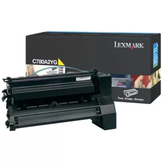 Lexmark C780A2YG - toner, yellow (rumen)