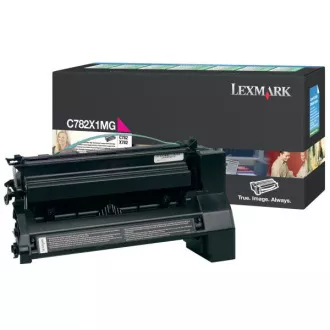 Lexmark C782X1MG - toner, magenta (purpuren) Lexmark C782X1MG - toner, magenta (purpuren)