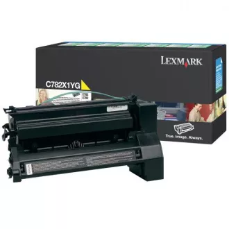 Lexmark C782X1YG - toner, yellow (rumen) Lexmark C782X1YG - toner, yellow (rumen)