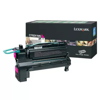 Lexmark C792X1MG - toner, magenta (purpuren)