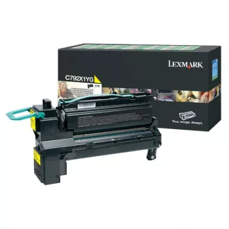 Lexmark C792X1YG - toner, yellow (rumen)