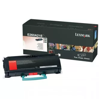 Lexmark E260A21E - toner, black (črn)
