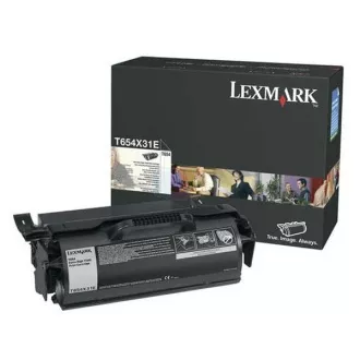Lexmark T654X31E - toner, black (črn)