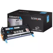 Lexmark X560A2CG - toner, cyan (azuren)