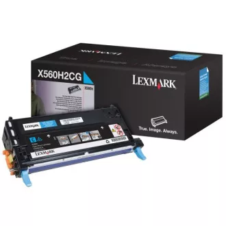 Lexmark X560 (X560H2CG) - toner, cyan (azuren) Lexmark X560 (X560H2CG) - toner, cyan (azuren)