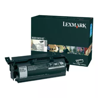 Lexmark X651H31E - toner, black (črn)
