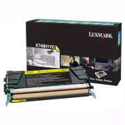 Lexmark X748H1YG - toner, yellow (rumen)