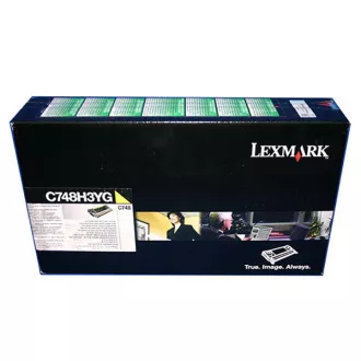 Lexmark X748H3YG - toner, yellow (rumen)