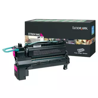 Lexmark X792X1MG - toner, magenta (purpuren) Lexmark X792X1MG - toner, magenta (purpuren)