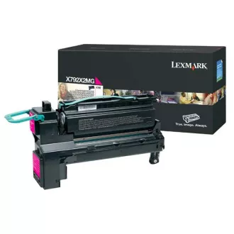 Lexmark X792X2MG - toner, magenta (purpuren)