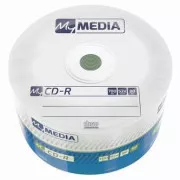 MyMedia CD-R, 69201, 50 pakiranj, 700 MB, 52x, 80 min., 12 cm, brez možnosti tiskanja, ovitek, standardni, za arhiviranje podatkov