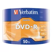 Verbatim DVD-R, Matt Silver, 43791, 4,7 GB, 16x, ovitek, 50 kosov, brez možnosti tiskanja, 12 cm, za arhiviranje podatkov