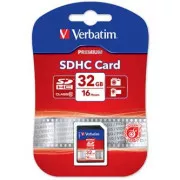 Verbatim Secure Digital Card Premium U1, 32 GB, SDHC, 43963, UHS-I U1 (Class 10)