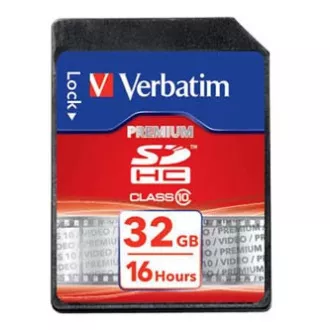 Verbatim Secure Digital Card Premium U1, 32 GB, SDHC, 43963, UHS-I U1 (Class 10) Verbatim Secure Digital Card Premium U1, 32 GB, SDHC, 43963, UHS-I U1 (Class 10)