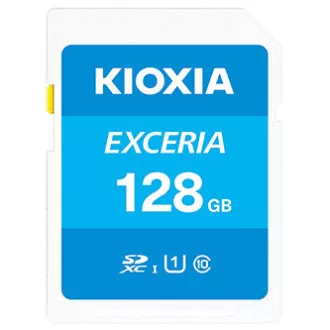 Spominska kartica Kioxia Exceria (N203), 128 GB, SDXC, LNEX1L128GG4, UHS-I U1 (razred 10), PRODAJA