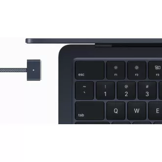 Apple MacBook Air 15.3" 2880x1864/10C M4/10C GPU/16GB/256GB_SSD/US/temno črnilo (2025) - tipkovnica ameriške različice
