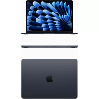 Apple MacBook Air 15.3" 2880x1864/10C M4/10C GPU/16GB/256GB_SSD/US/temno črnilo (2025) - tipkovnica ameriške različice
