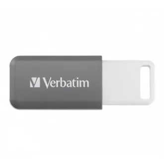 Verbatimov pomnilnik USB, USB 2.0, 128 GB, DataBar, siv, 49456, za arhiviranje podatkov