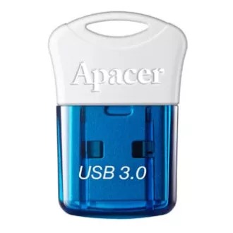 Apacer USB flash disk, USB 3.0, 32GB, AH157, modra, AP32GAH157U-1, USB A, s pokrovom, PRODAJA