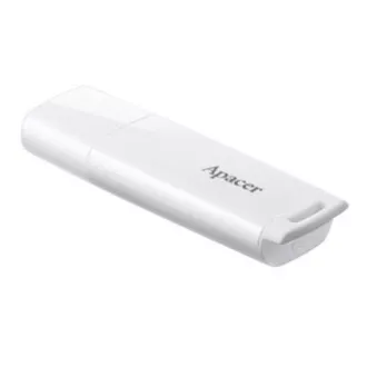 Apacer USB ključek, USB 2.0, 32 GB, AH336, bel, AP32GAH336W-1, USB A, s pokrovom