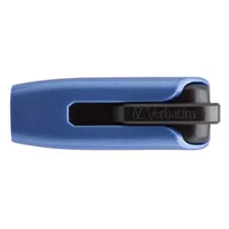 Verbatimov pomnilnik USB, USB 3.0, 32 GB, V3 MAX, Store N Go, moder, 49806, USB A, z izvlečnim priključkom
