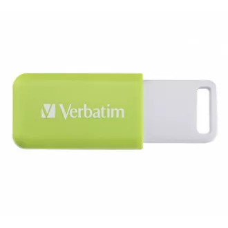 Verbatimov pomnilnik USB, USB 2.0, 32 GB, DataBar, zelen, 49454, za arhiviranje podatkov
