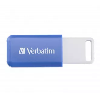 Verbatimov pomnilnik USB, USB 2.0, 64 GB, DataBar, moder, 49455, za arhiviranje podatkov