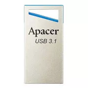 Apacer USB ključek, USB 3.0, 128 GB, AH155, srebrn, AP128GAH155U-1, USB A, z zanko
