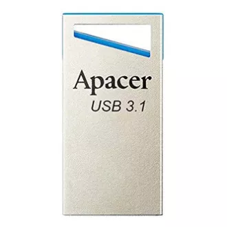 Apacer USB ključek, USB 3.0, 128 GB, AH155, srebrn, AP128GAH155U-1, USB A, z zanko