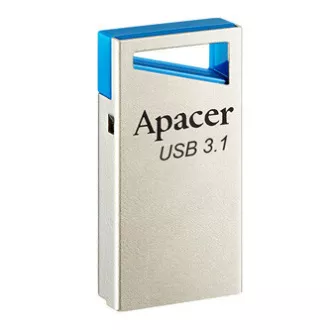 Apacer USB ključek, USB 3.0, 128 GB, AH155, srebrn, AP128GAH155U-1, USB A, z zanko