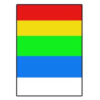Etikete z logotipom, 210 mm x 297 mm, A4, mat, mešanica barv, 1 etiketa, 180 g/m2, pakiranje 10 kosov, za brizgalne in laserske tiskalnike