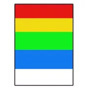 Etikete z logotipom, 210 mm x 297 mm, A4, mat, mešanica barv, 1 etiketa, 180 g/m2, pakiranje 25 kosov, za brizgalne in laserske tiskalnike