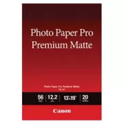 Canon Foto papir premium mat, PM-101, foto papir, mat, 8657B007, bel, A3 , 13x19", 210 g/m2, 20 kosov, brizgalni