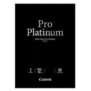Canon PT-101 Photo Paper PRO Platinum, PT-101, fotografski papir, mikroporozne površine, sijajni, 2768B067, bel, A2, 16,54x23,39", 300 g