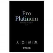 Canon Photo Paper Pro Platinum, PT-101 A3, fotografski papir, sijajni, 2768B017, bel, A3, 300 g/m2, 20 kosov, brizgalni