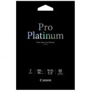 Canon Photo Paper Pro Platinum, PT-101, fotografski papir, sijajni, 2768B013, bel, 10x15cm, 4x6