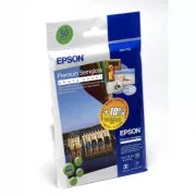 Epson Premium Semigloss Photo Paper, C13S041765, fotografski papir, sijajni, bel, 10x15cm, 4x6