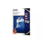 Epson Ultra Glossy Photo Paper, C13S041944BH, fotografski papir, sijajni, bel, R200, R300, R800, RX425, RX500, 13x18cm, 5x7", 300 g/m2, 5