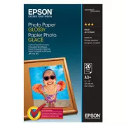 Epson Photo Paper Glossy, C13S042535, fotografski papir, sijajni, bel, A3 , 200 g/m2, za brizgalne tiskalnike