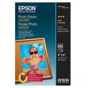 Epson Photo Paper, C13S042549, fotografski papir, sijajni, bel, 10x15cm, 4x6