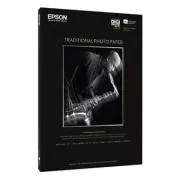Epson Traditional Photo Paper, C13S045051, fotografski papir, satenast, bel, A3 , 330 g/m2, 25 kosov, brizgalni