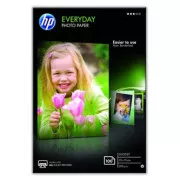 HP Everyday Photo Paper, sijajni, CR757A, fotografski papir, sijajni, bel, 10x15cm, 4x6