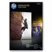 HP Advanced Glossy Photo Paper, Q8691A, fotografski papir, brez robov, sijajen, napredna bela barva, 10x15cm, 4x6", 250 g/m2, 25 kosov, i