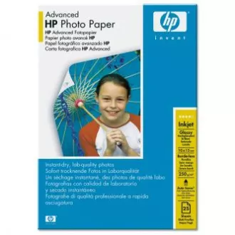 HP Advanced Glossy Photo Paper, Q8691A, fotografski papir, brez robov, sijajen, napredna bela barva, 10x15cm, 4x6", 250 g/m2, 25 kosov, i HP Advanced Glossy Photo Paper, Q8691A, fotografski papir, brez robov, sijajen, napredna bela barva, 10x15cm, 4x6", 250 g/m2, 25 kosov, i
