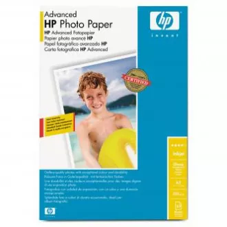 HP Advanced Glossy Photo Paper, Q8697A, fotografski papir, sijajen, napredna vrsta bele barve, A3, 250 g/m2, 20 kosov, brizgalni