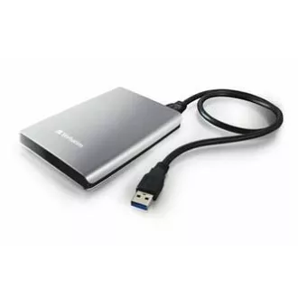 Verbatimov zunanji trdi disk, Store N Go, 2,5", USB 3.0 (3.2 Gen 1), 1TB, 53071, srebrn
