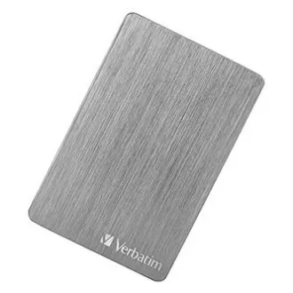 Verbatimov zunanji trdi disk, Store,n,Go ALU Slim, 2,5", USB 3.0, 1TB, 53663, srebrn