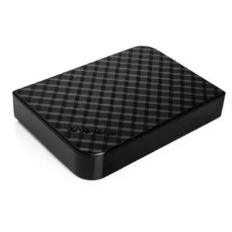 Verbatimov zunanji trdi disk, Store N Save, 3,5", USB 3.0 (3.2 Gen 1), 4TB, 47685, črn Verbatimov zunanji trdi disk, Store N Save, 3,5", USB 3.0 (3.2 Gen 1), 4TB, 47685, črn