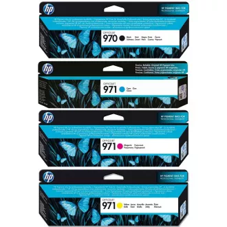 HP 970 (CN621AE,CN622AE,CN623AE,CN624AE) - kartuša, black + color (črna + barvna)